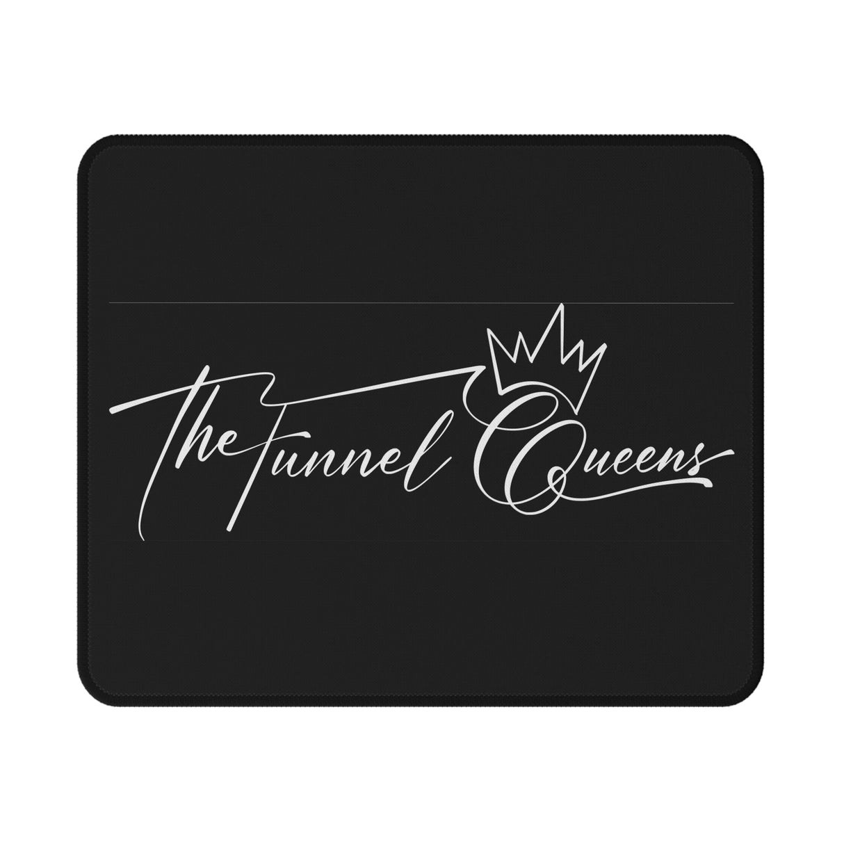 Chic Non-Slip Gaming Mouse Pad - The Funnel Queens, Desk Accessory, Gamer Gift, Office Decor, Stylish Mouse Mat