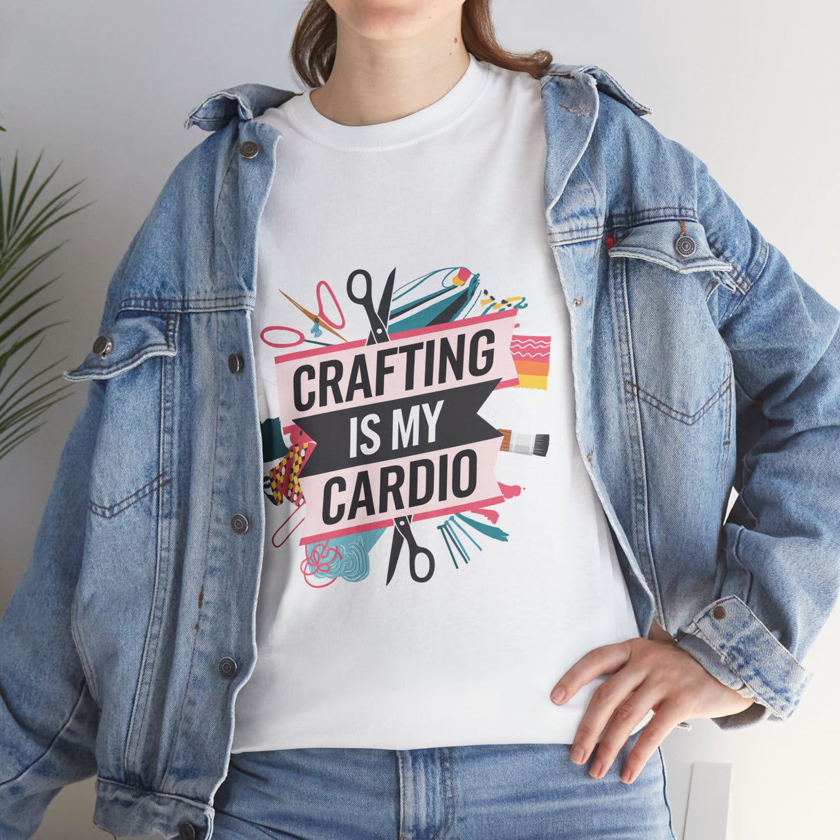 Crafting Is My Cardio tee