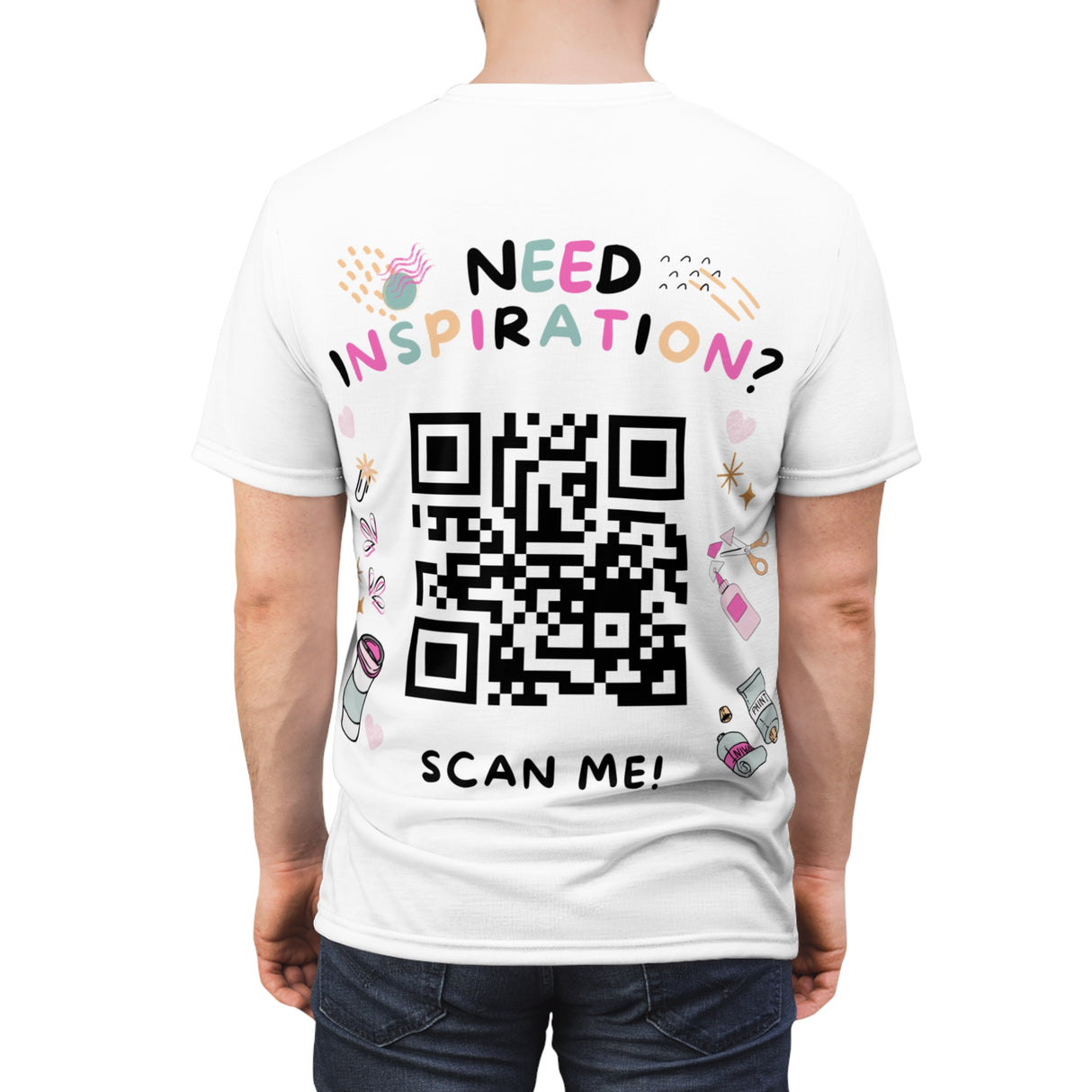 Custom QR Code too for promoting website or business