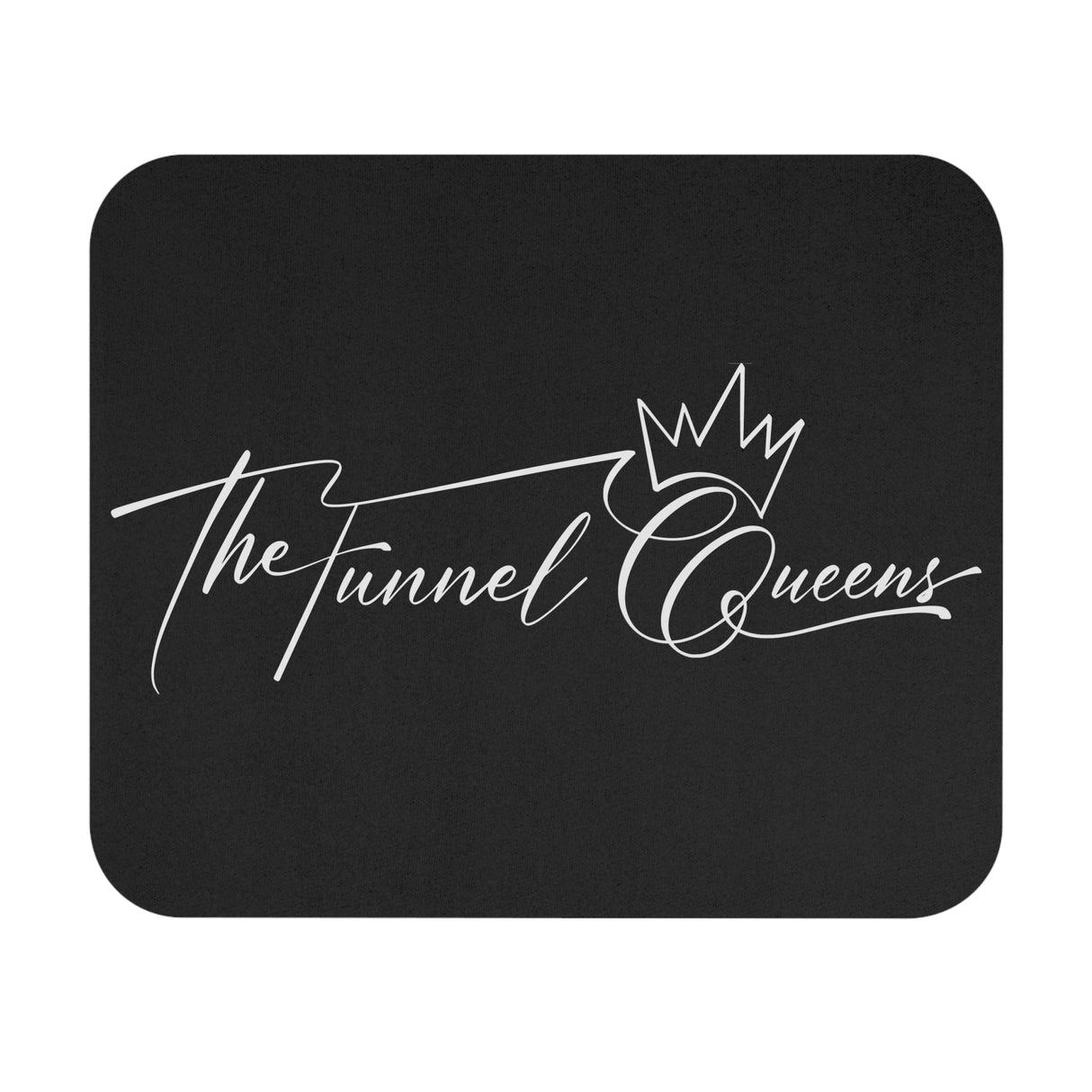 Elegant The Funnel Queens Mouse Pad | Stylish Office Decor, Gift for Entrepreneurs, Computer Accessory, Desk Organizer