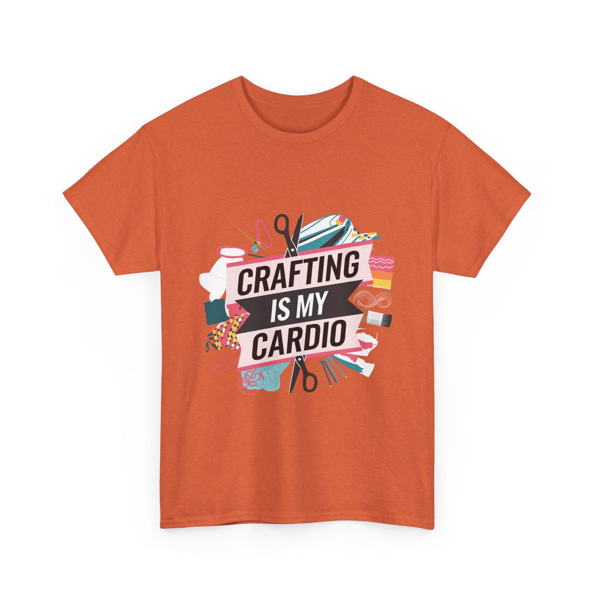 Crafting Is My Cardio tee