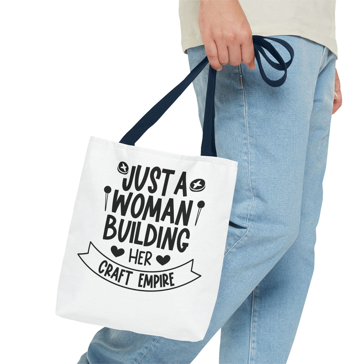 Just A Woman Building Her Empire Tote Bag